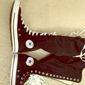 Converse lace-up boots